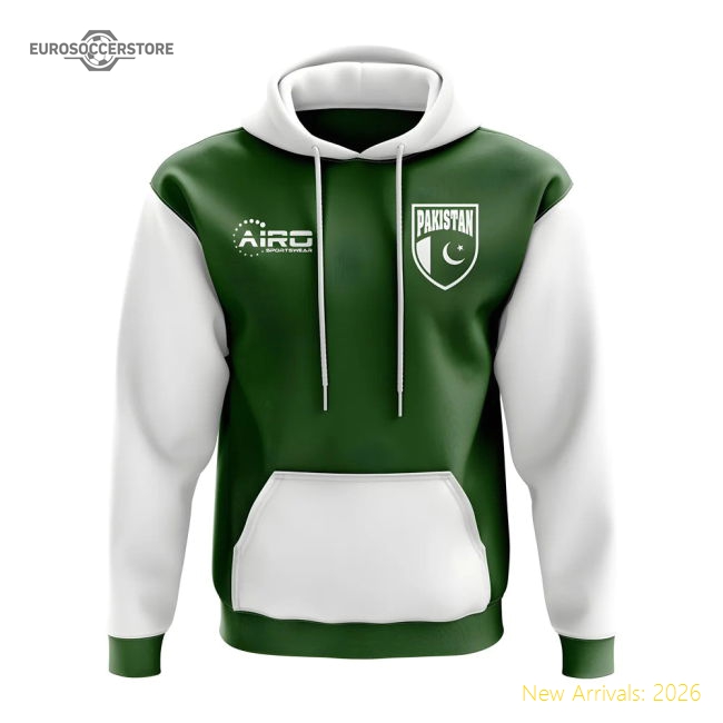 Pakistan Concept Country Football Hoody (Green)-Vantage Point Soccer