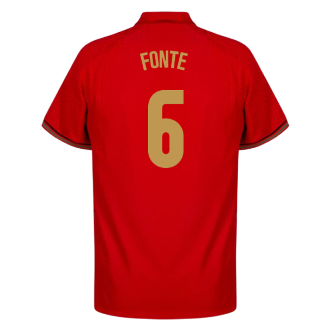 2020-2021 Portugal Home Shirt (Fonte 6)-Vantage Point Soccer