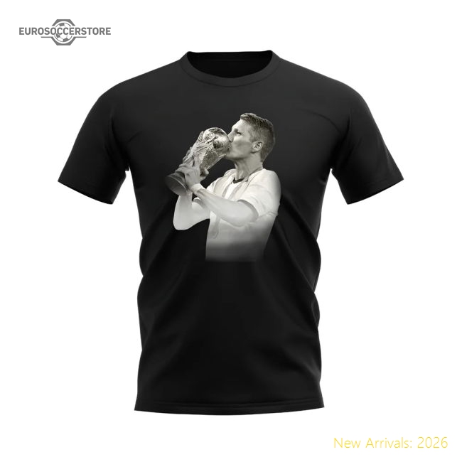 Bastian Schweinsteiger Germany Legend T-Shirt (Black)-Vantage Point Soccer