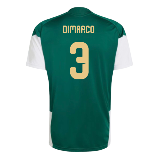 2026-2027 Italy Training Jersey (Green) (Dimarco 3)-ly44