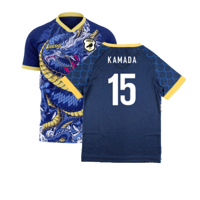 Japan 2025-2026 Third Concept Football Kit (Libero) (KAMADA 15)-Vantage Point Soccer