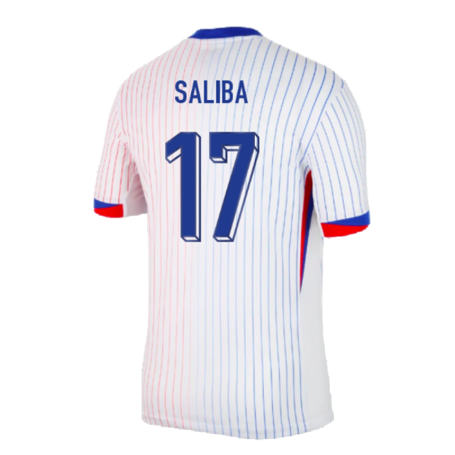 2024-2025 France Away Shirt (Saliba 17)-Vantage Point Soccer