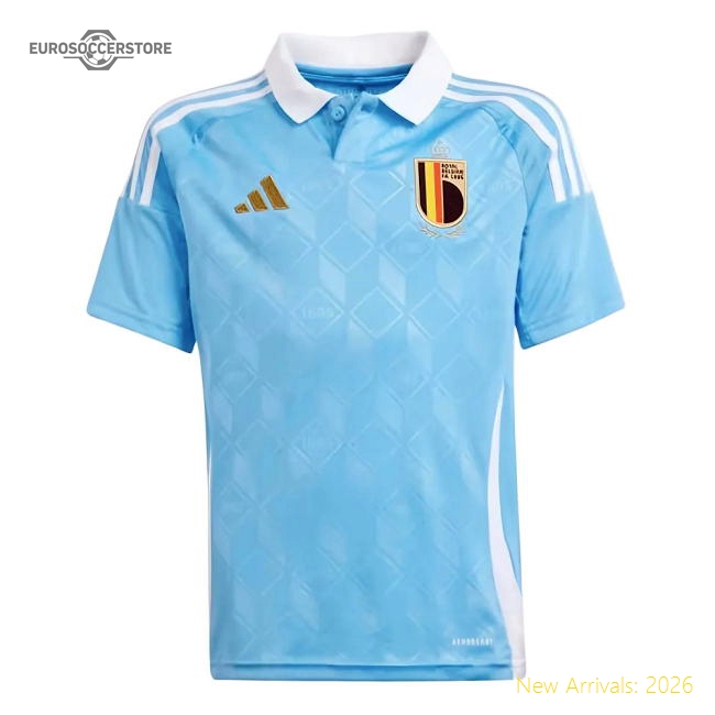 2024-2025 Belgium Away Shirt (Kids)-Vantage Point Soccer
