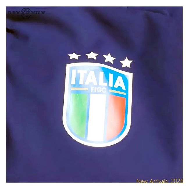 2024-2025 Italy Allweather Jacket (Navy)-Vantage Point Soccer