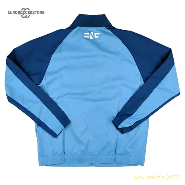 2023-2024 England Dri-FIT Anthem Jacket (Gym Blue) - Womens-Vantage Point Soccer