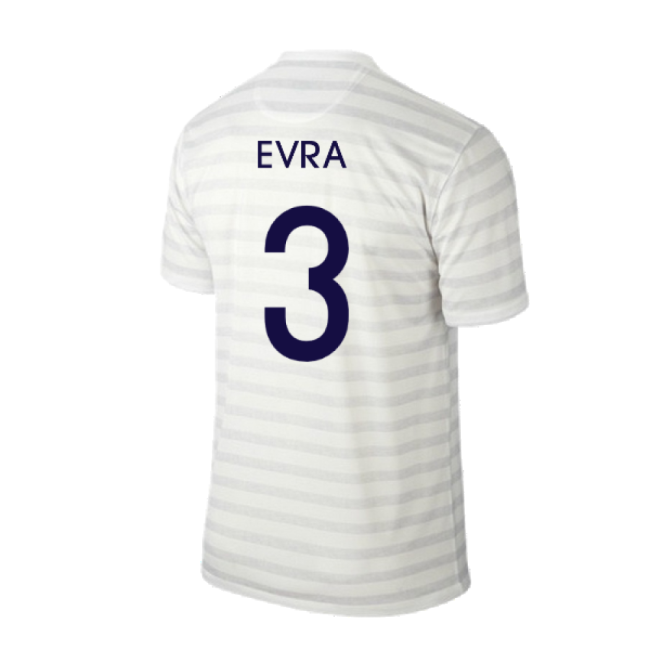 France 2014-15 Away Shirt ((Excellent) M) (Evra 3)-Vantage Point Soccer