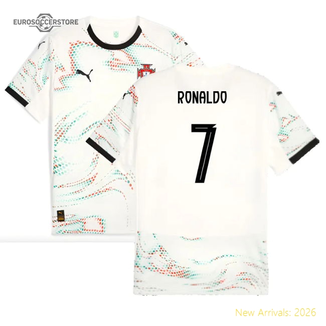 2025-2026 Portugal Away Shirt (Ronaldo 7)-Vantage Point Soccer