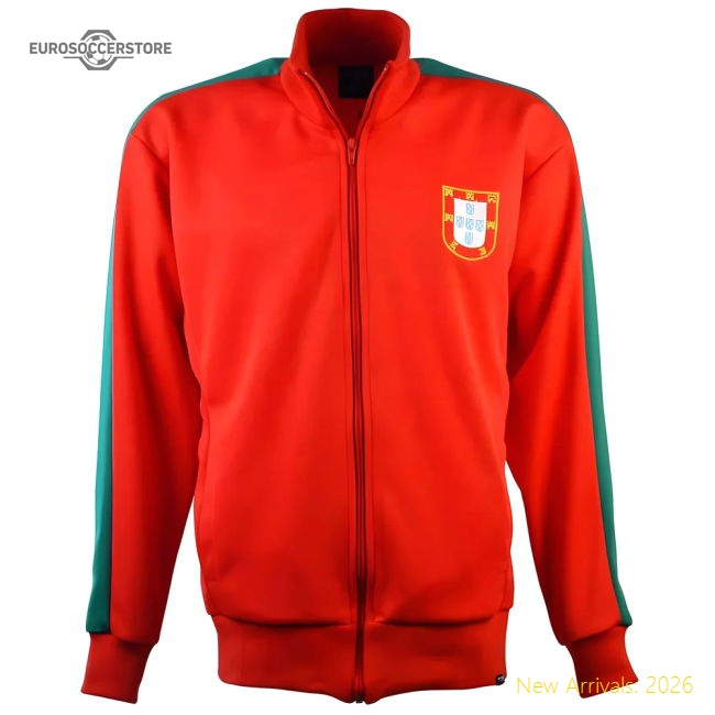 Portugal Retro Anthem Track Top-Vantage Point Soccer