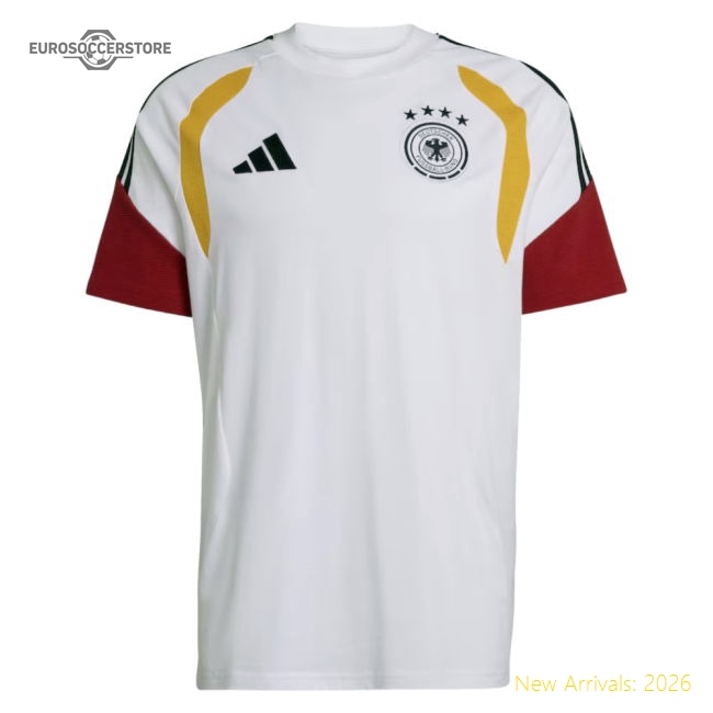 2026-2027 Germany Training Tee (White)-Vantage Point Soccer
