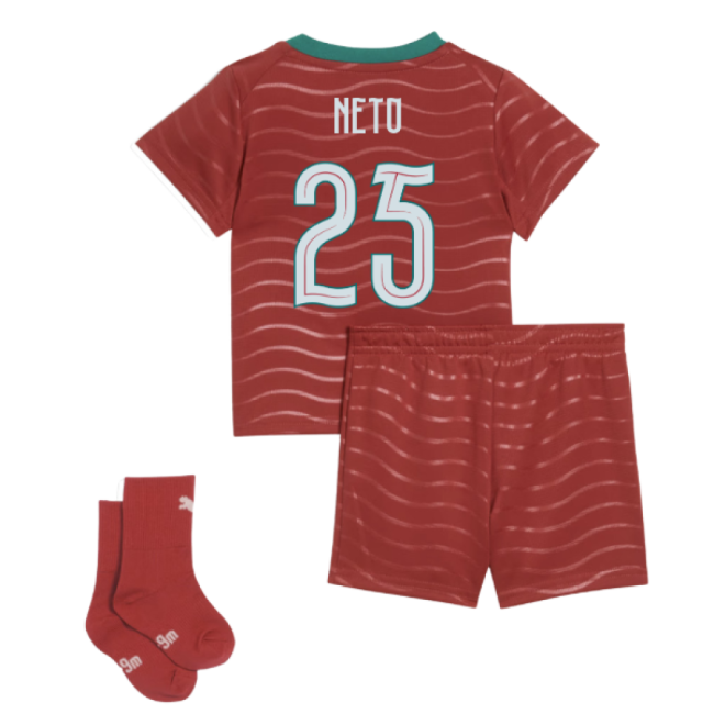 2026-2027 Portugal Home Baby Kit (Neto 25)-Vantage Point Soccer