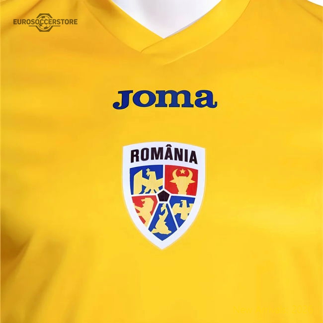 2025-2026 Romania Home Replica Shirt-Vantage Point Soccer