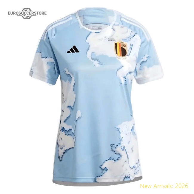 2023-2024 Belgium Away Shirt (Ladies)-Vantage Point Soccer