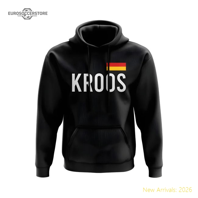 Toni Kroos Germany Name Hoody (Black)-Vantage Point Soccer