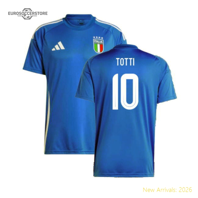 2024-2025 Italy Home Fan Jersey (TOTTI 10)-Vantage Point Soccer
