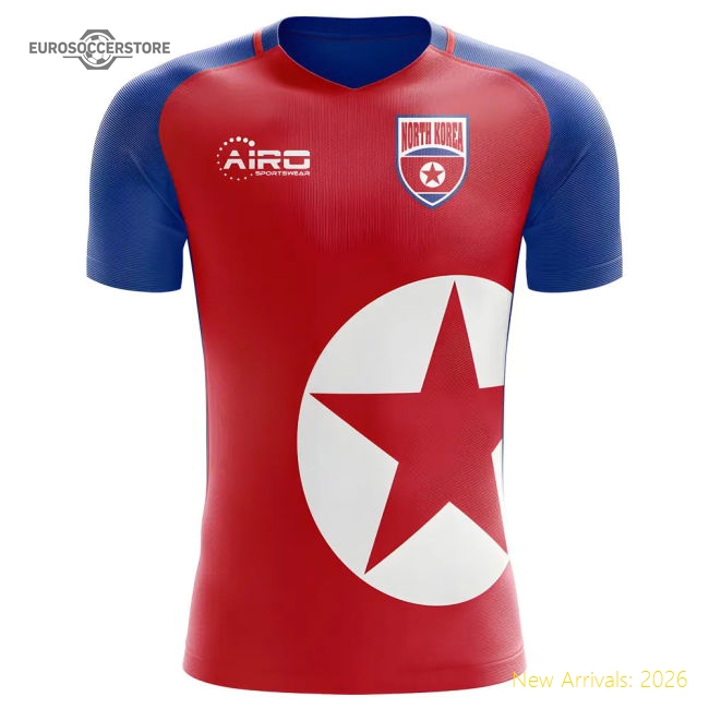 2025-2026 North Korea Home Concept Football Shirt-Vantage Point Soccer