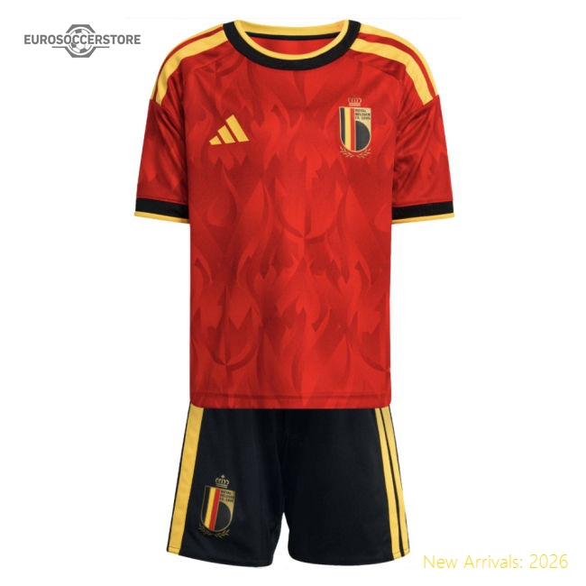 2026-2027 Belgium Home Mini Kit-Vantage Point Soccer