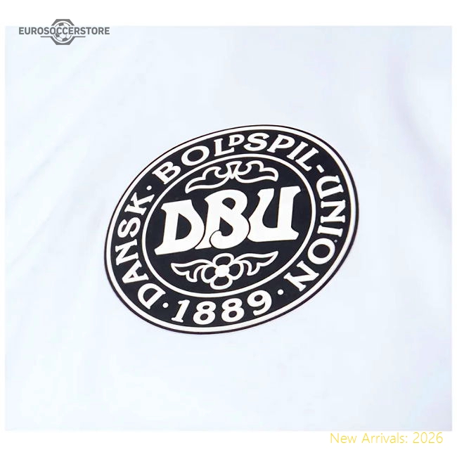 2024-2025 Denmark Line Up hmlGO Shell Jacket (White)-Vantage Point Soccer
