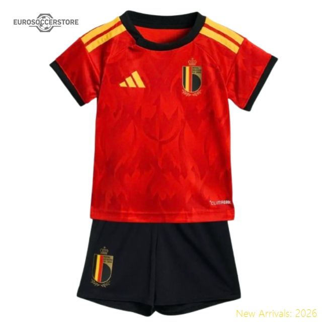 2026-2027 Belgium Home Baby Kit-Vantage Point Soccer