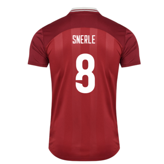 2025-2026 Denmark Womens Team Home Shirt (Unisex) (Snerle 8)-Vantage Point Soccer