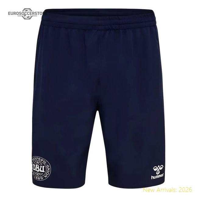 2024-2025 Denmark Training Shorts (Marine)-Vantage Point Soccer