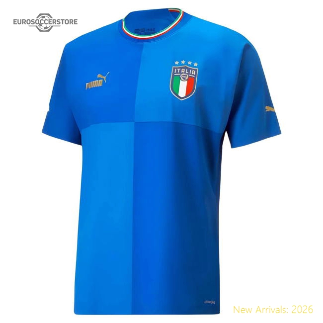2022-2023 Italy Authentic Home Shirt-Vantage Point Soccer
