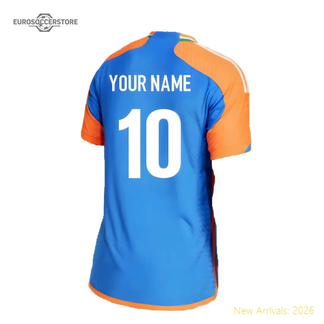 2024 India Cricket T20I Jersey (Your Name)-Vantage Point Soccer