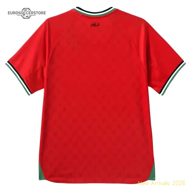 2024-2025 Palestine Away Shirt-The Soccer Shirt Hub