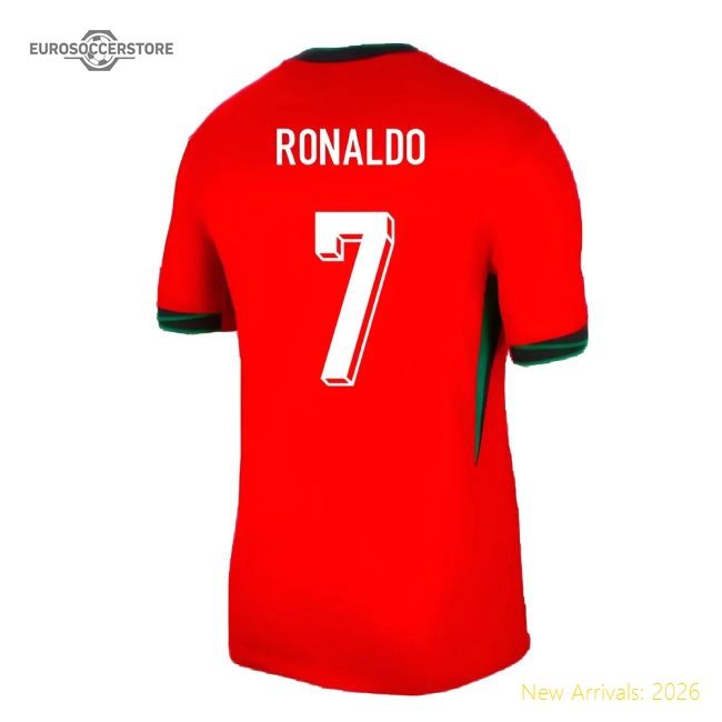 2024-2025 Portugal Home Shirt (Ronaldo 7)-Vantage Point Soccer