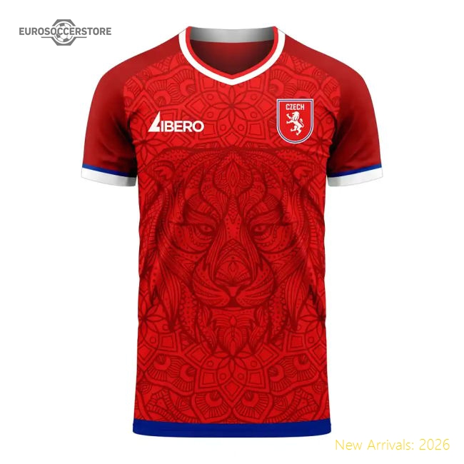 Czech Republic 2025-2026 Home Concept Kit (Libero) (SCHICK 10)-ly44