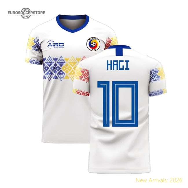 Romania 2025-2026 Away Concept Football Kit (Libero) (HAGI 10)-Vantage Point Soccer