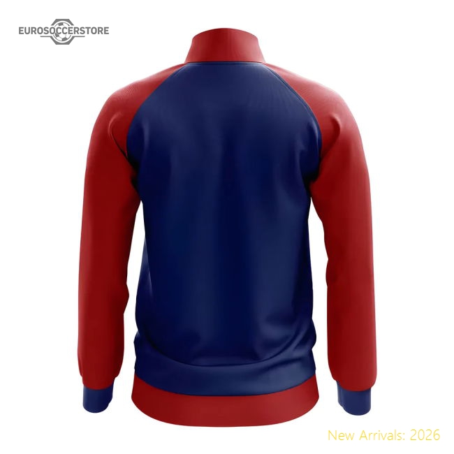 Czech Republic Concept Football Track Jacket (Blue)-Vantage Point Soccer