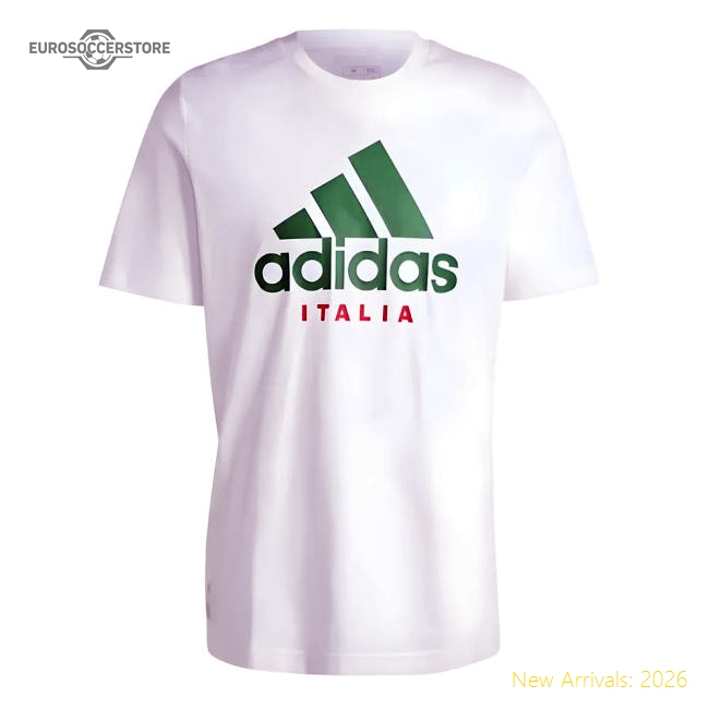 2024-2025 Italy DNA Graphic Tee (White)-Vantage Point Soccer
