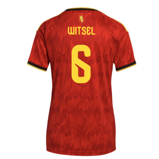 2026-2027 Belgium Home Shirt (Womens) (Witsel 6)-Vantage Point Soccer