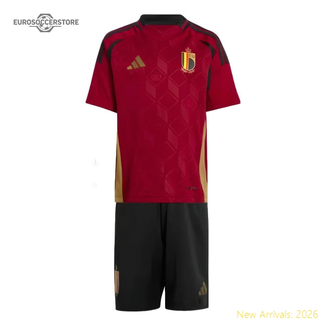 2024-2025 Belgium Home Mini Kit-Vantage Point Soccer