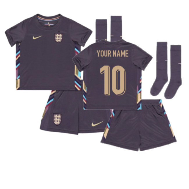 2024-2025 England Away Mini Kit (Your Name)-ly44