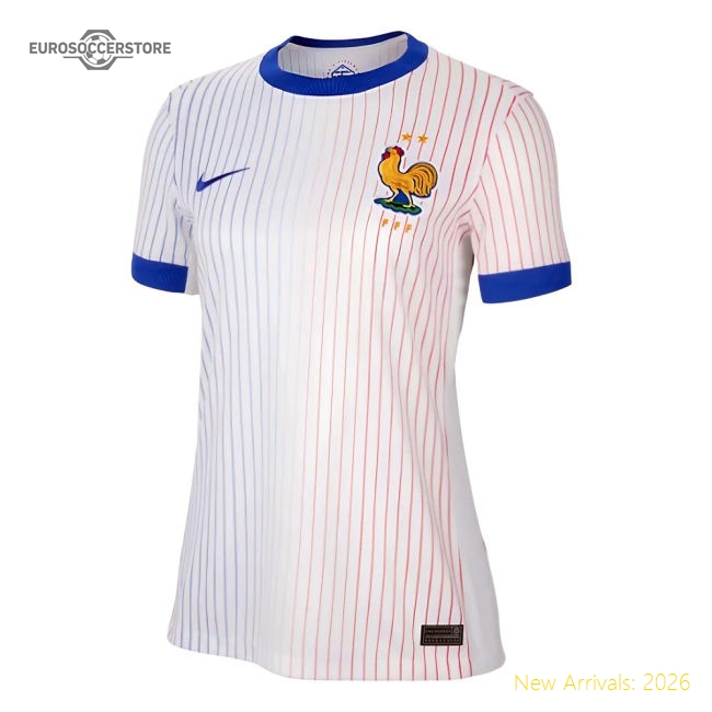 2024-2025 France Away Shirt (Womens) (Mbappe 10)-ly44