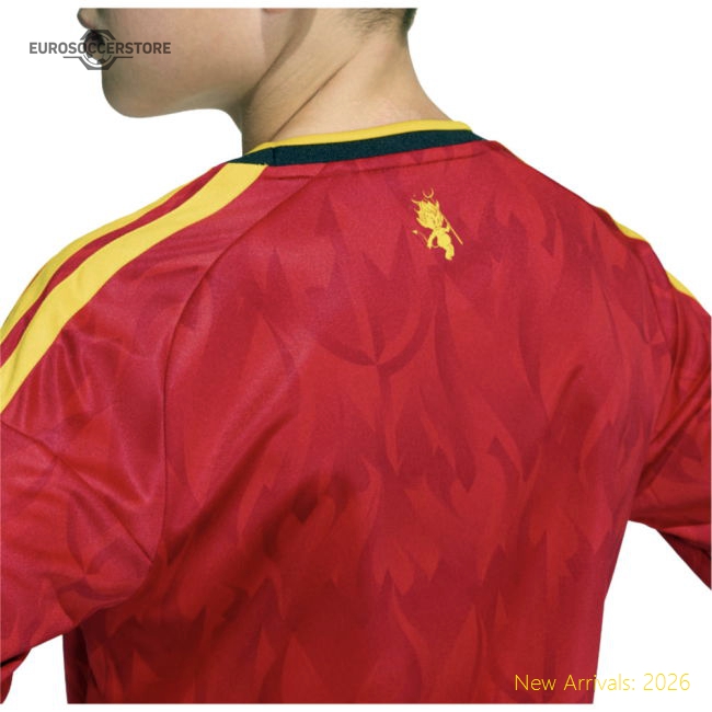 2026-2027 Belgium Home Shirt (Kids)-Vantage Point Soccer