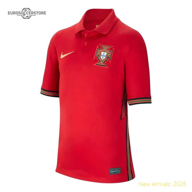 2020-2021 Portugal Home Nike Shirt (Kids) (RONALDO 7)-Vantage Point Soccer