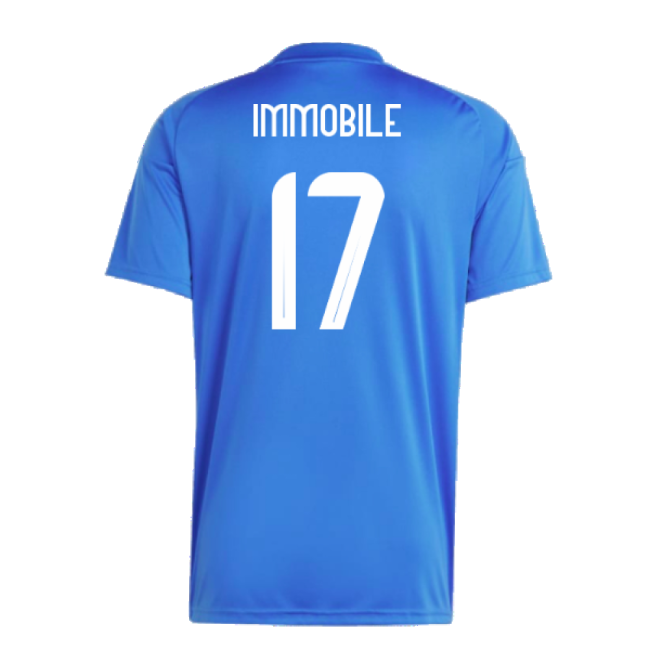 2024-2025 Italy Home Fan Jersey (IMMOBILE 17)-Vantage Point Soccer
