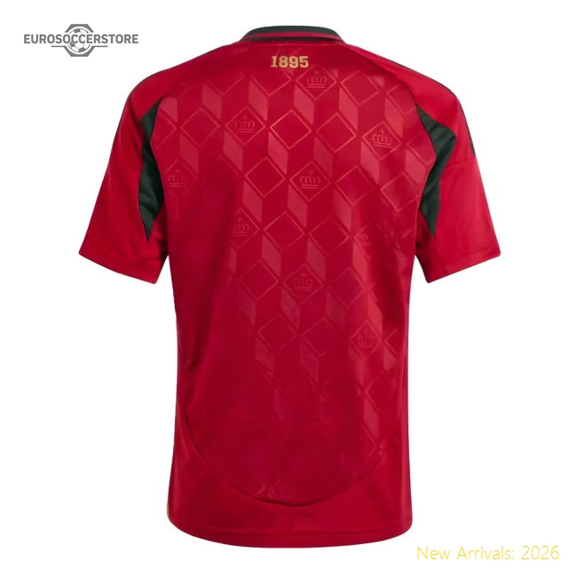 2024-2025 Belgium Home Shirt (Kids) (E.Hazard 10)-ly44
