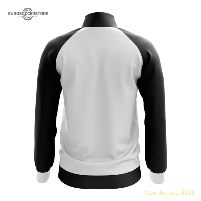 Kuwait Concept Football Track Jacket (White)-Vantage Point Soccer