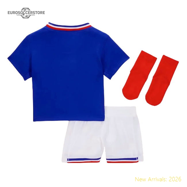 2024-2025 France Home Baby Kit (Your Name)-Vantage Point Soccer