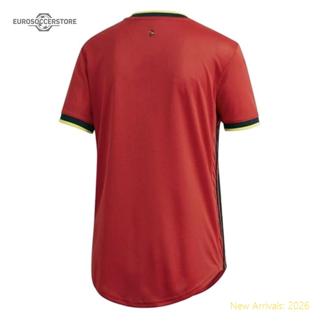 2020-2021 Belgium Home Shirt (Womens)-Vantage Point Soccer