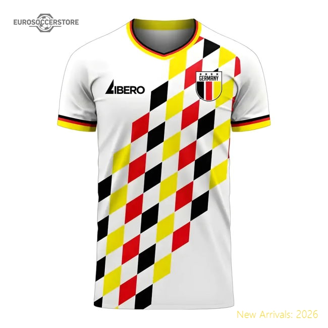 Germany 2025-2026 Home Concept Football Kit (Libero)-Vantage Point Soccer