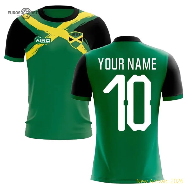 2025-2026 Jamaica Flag Concept Football Shirt (Your Name)-PitchVibe Kits