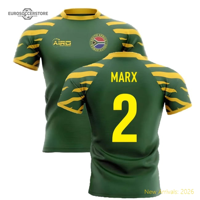 2025-2026 South Africa Springboks Home Concept Rugby Shirt (Marx 2)-Football Shirts Shop