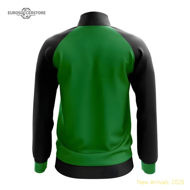 Bangladesh Concept Football Track Jacket (Green)-Vantage Point Soccer