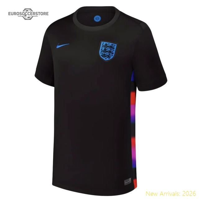 2025 England Womens Team Away Shirt (Kids)-Vantage Point Soccer