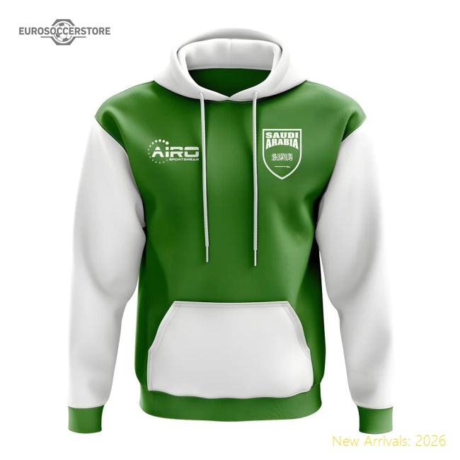 Saudi Arabia Concept Country Football Hoody (Green)-The Soccer Shirt Hub