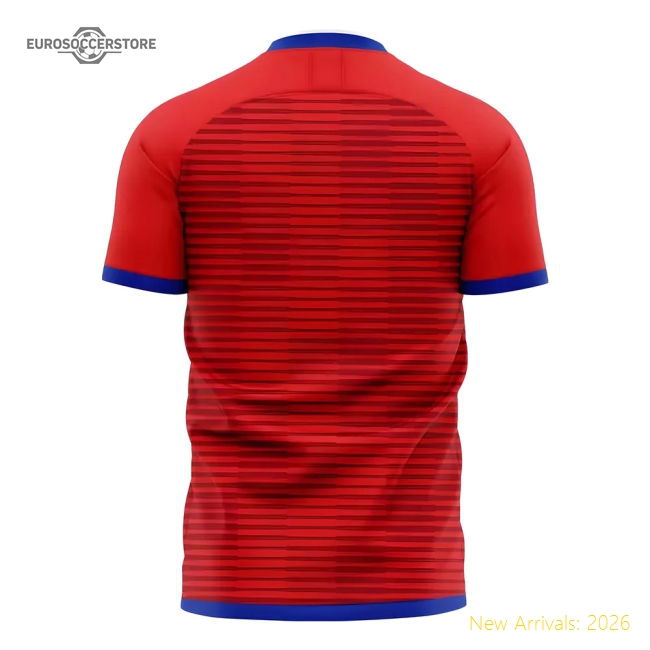 South Korea 2025-2026 Home Concept Football Kit (Libero) - Baby-The Soccer Shirt Hub